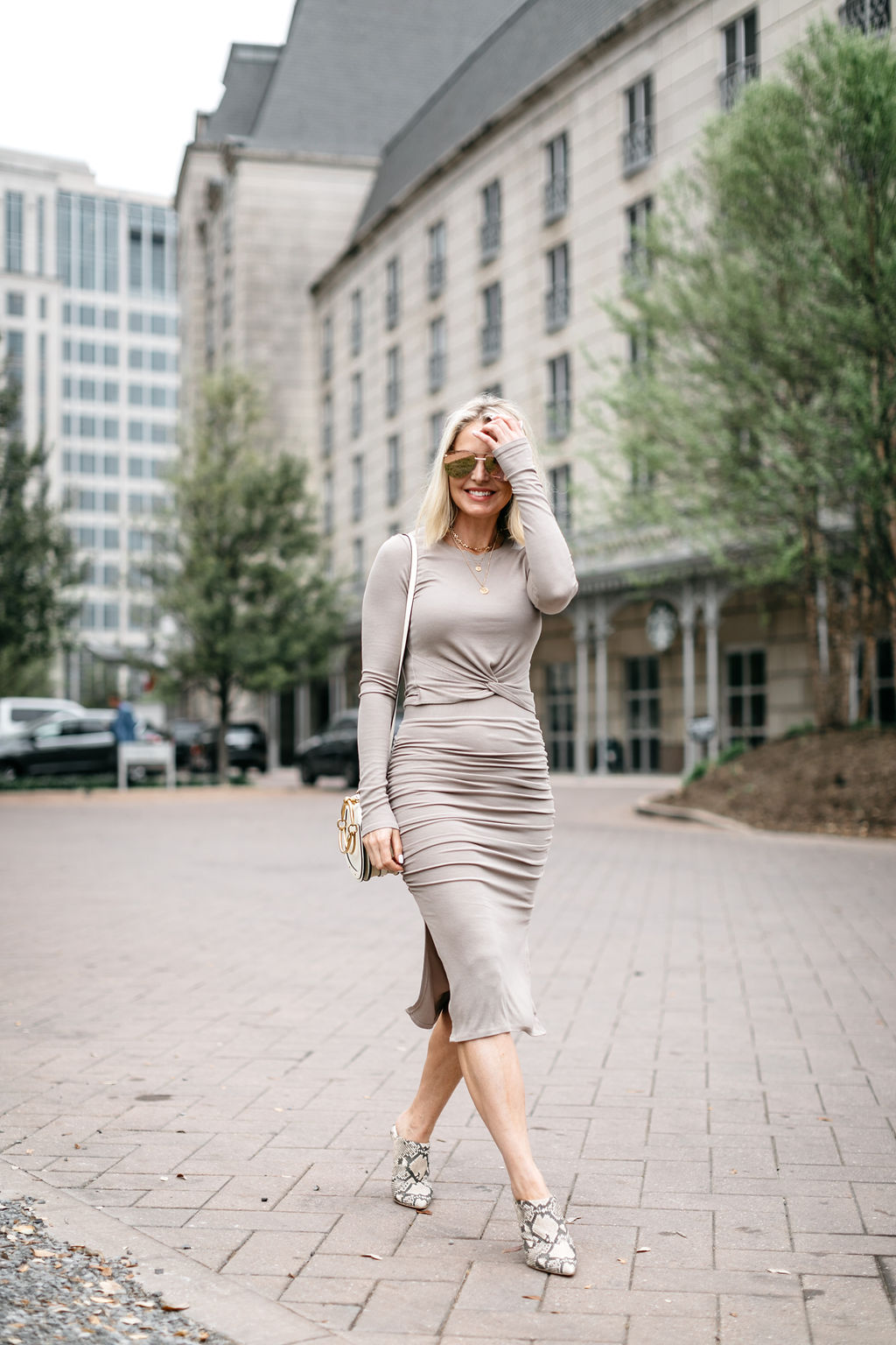 How To Wear Neutrals This Spring Erin Busbee of Busbee Style