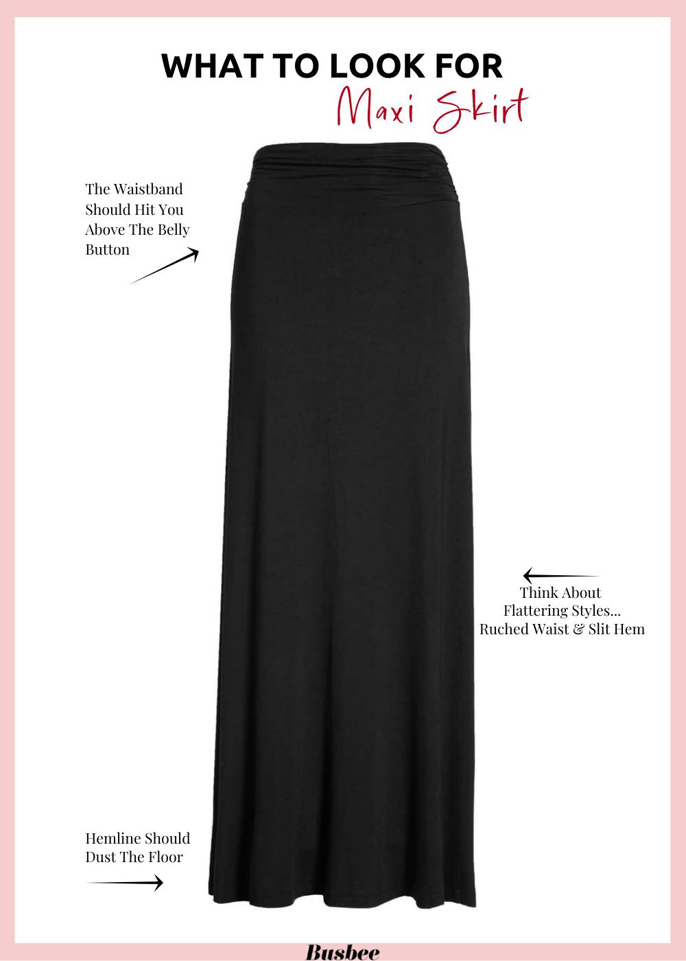 guide to the perfect maxi skirt fit on all body types