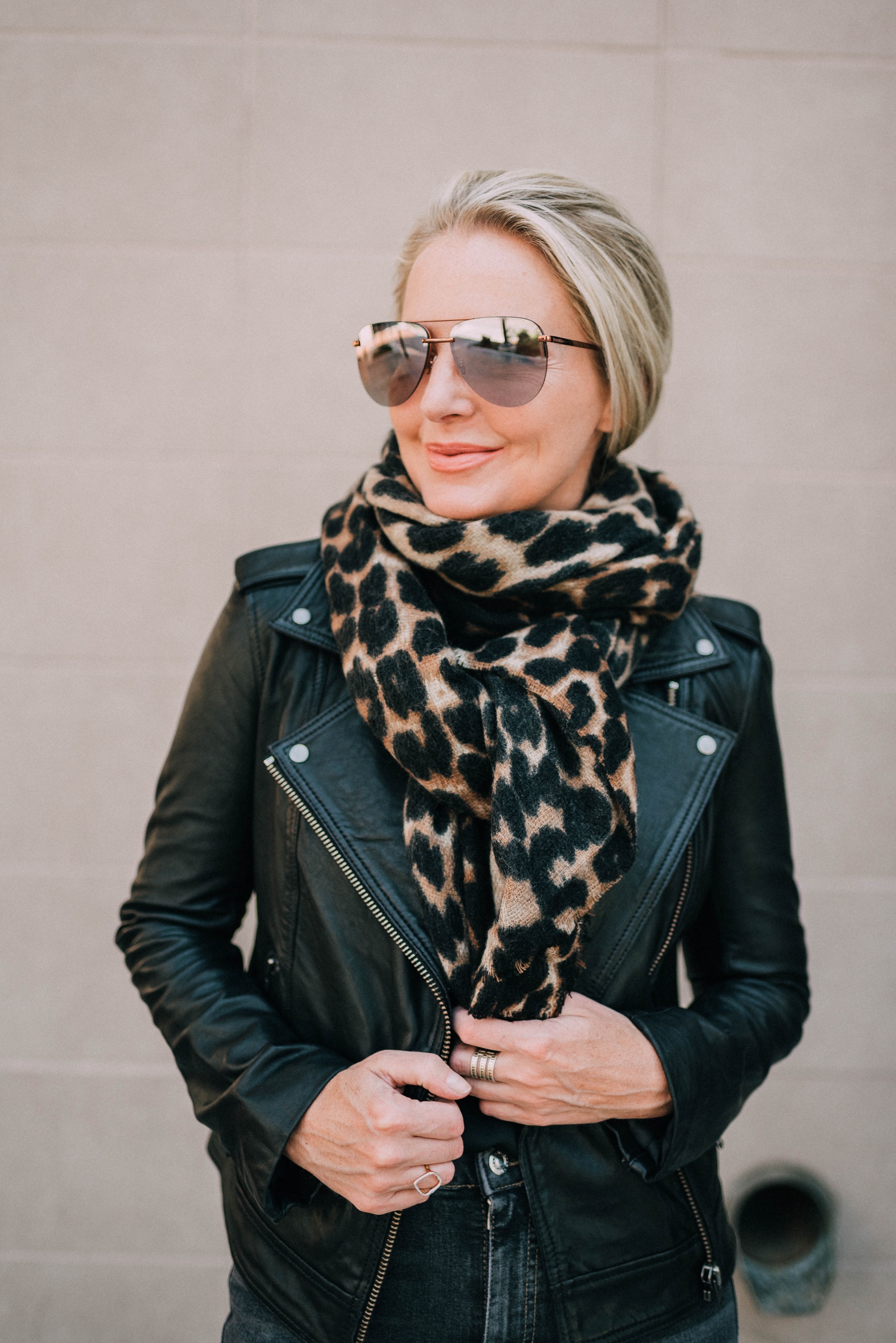 Leopard Print, Fashion blogger Erin Busbee of BusbeeStyle.com sharing the best leopard print pieces from the Nordstrom Anniversary Sale 2019 including a leopard print scarf