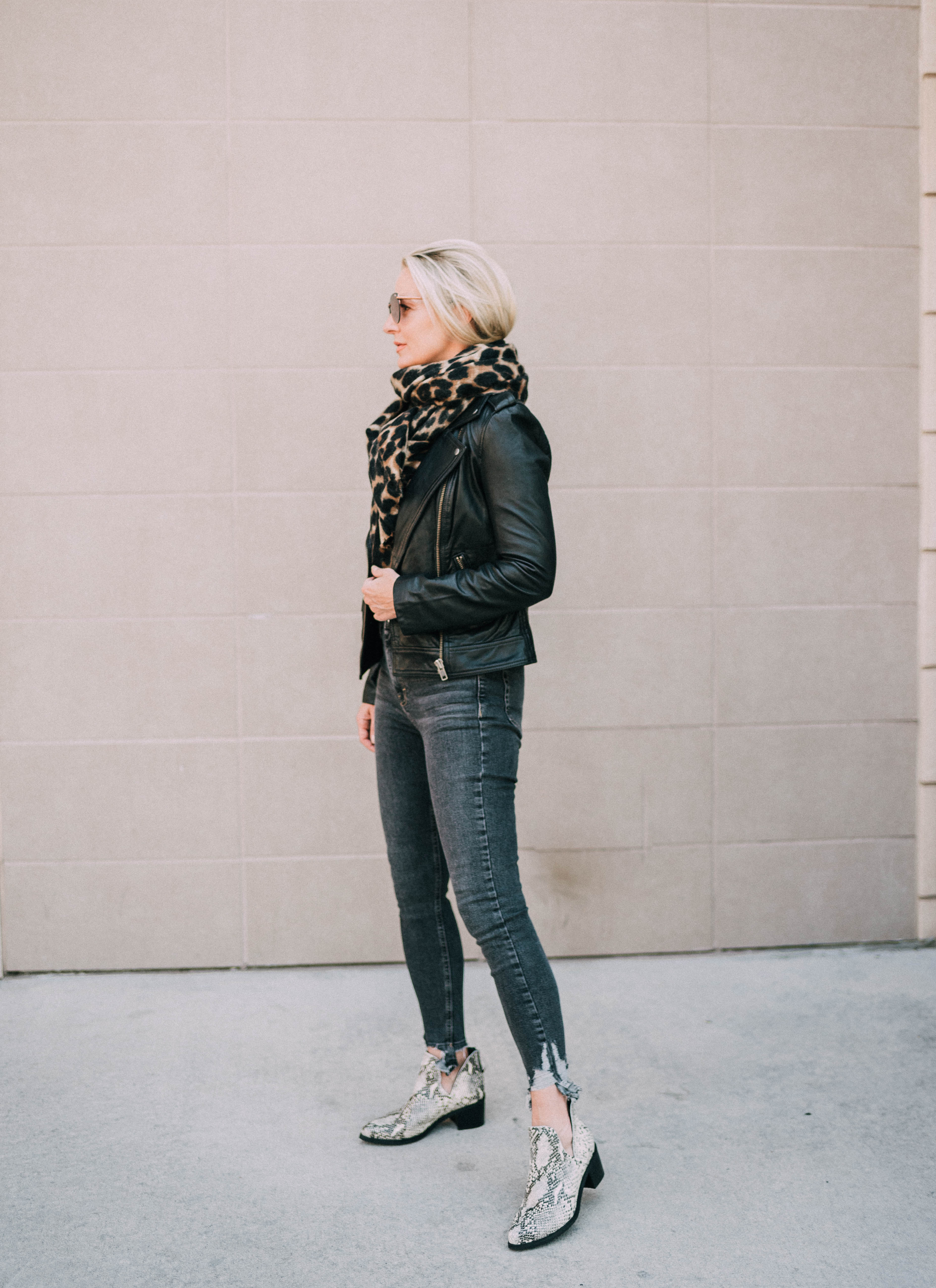 Leopard Print, Fashion blogger Erin Busbee of BusbeeStyle.com sharing the best leopard print pieces from the Nordstrom Anniversary Sale 2019 including a leopard print scarf
