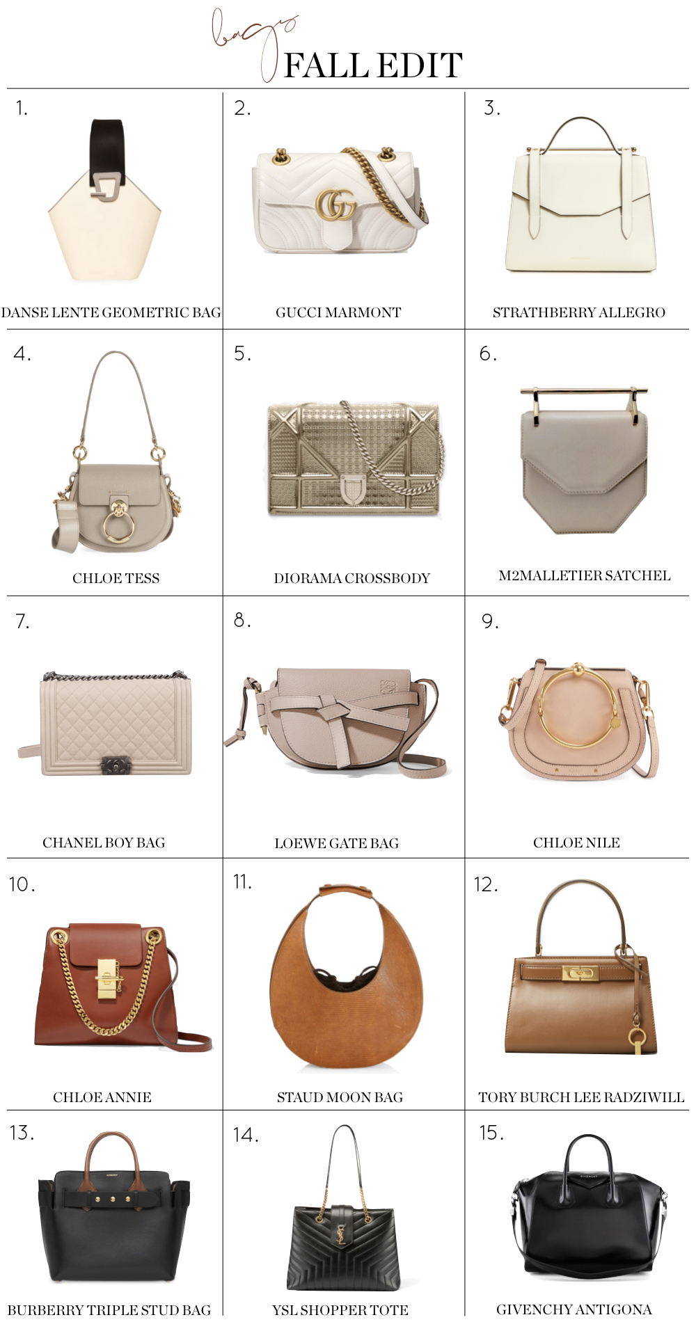 hottest designer handbags