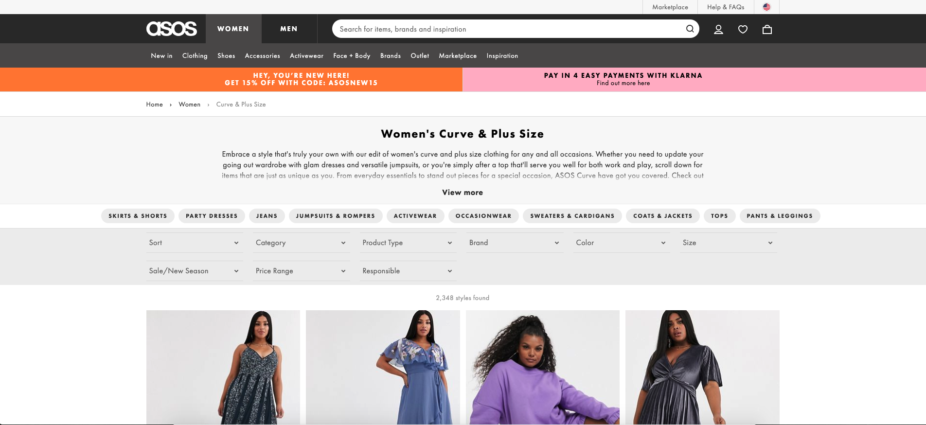 Plus-Size Brands, Fashion blogger Erin Busbee of BusbeeStyle.com sharing the best brands for curvy women including Asos Curve