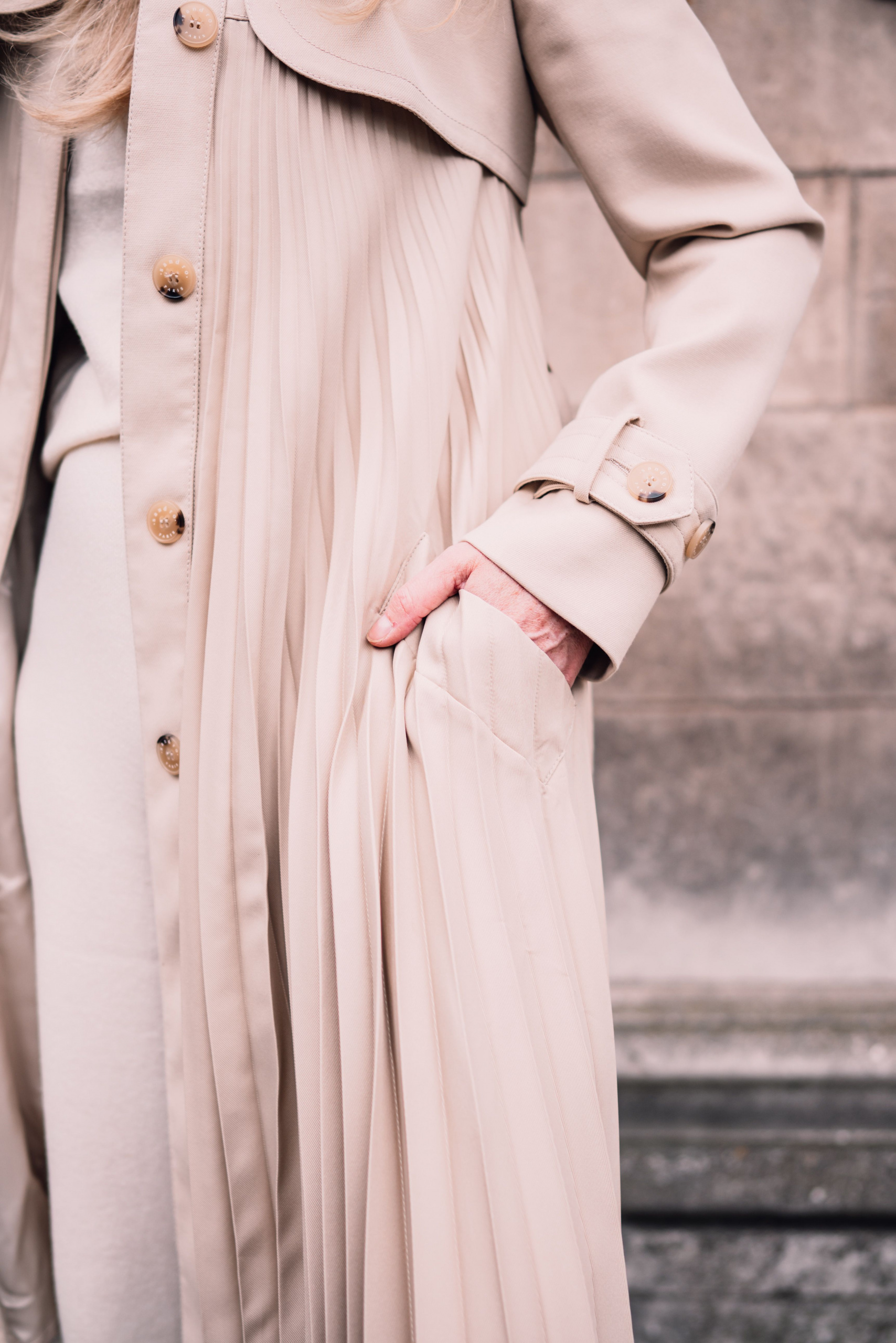 Pleated Trench coat | How To Style A Trench Coat