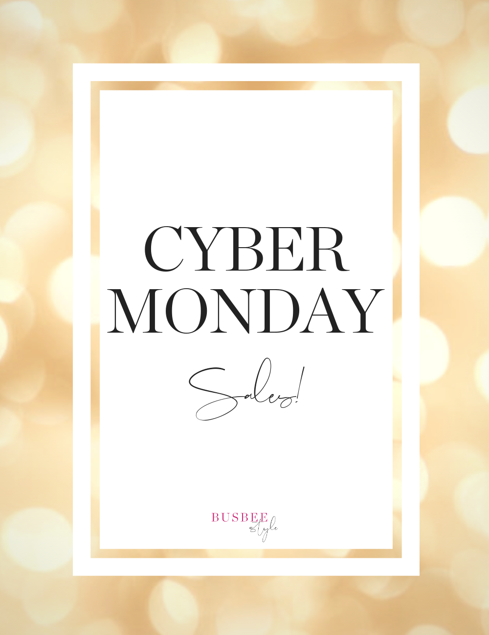 cyber monday sales, a complete list