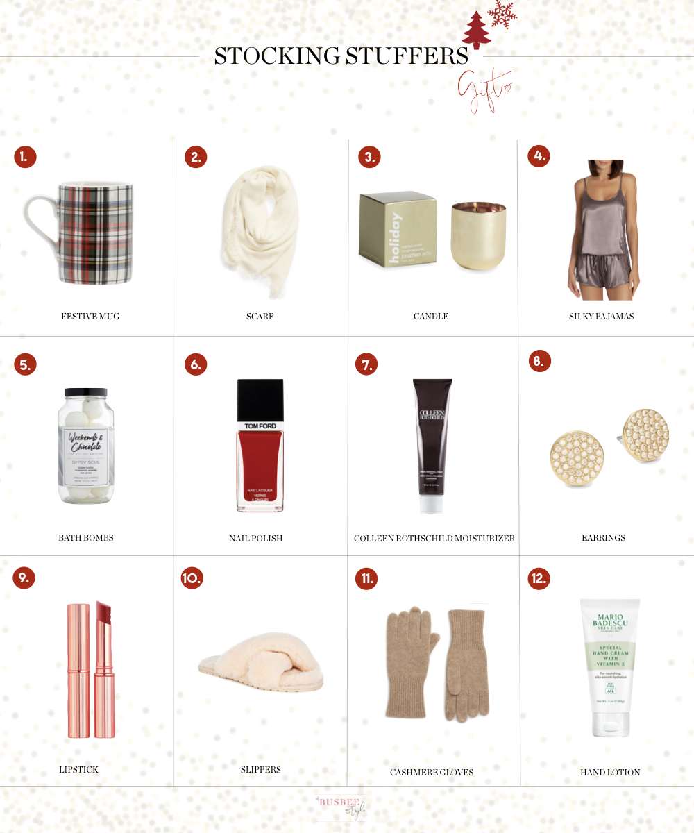 Holiday Gift Guide | Stocking Stuffers | Busbee Style Holiday Gift Guides