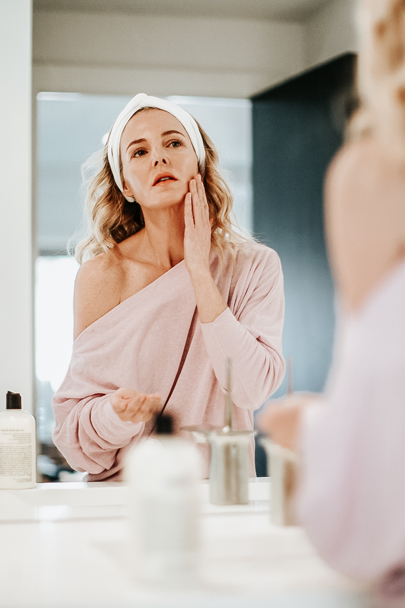 clean beauty - list of the most harmful ingredients, with beauty blogger over 40, Erin Busbee of Busbee style