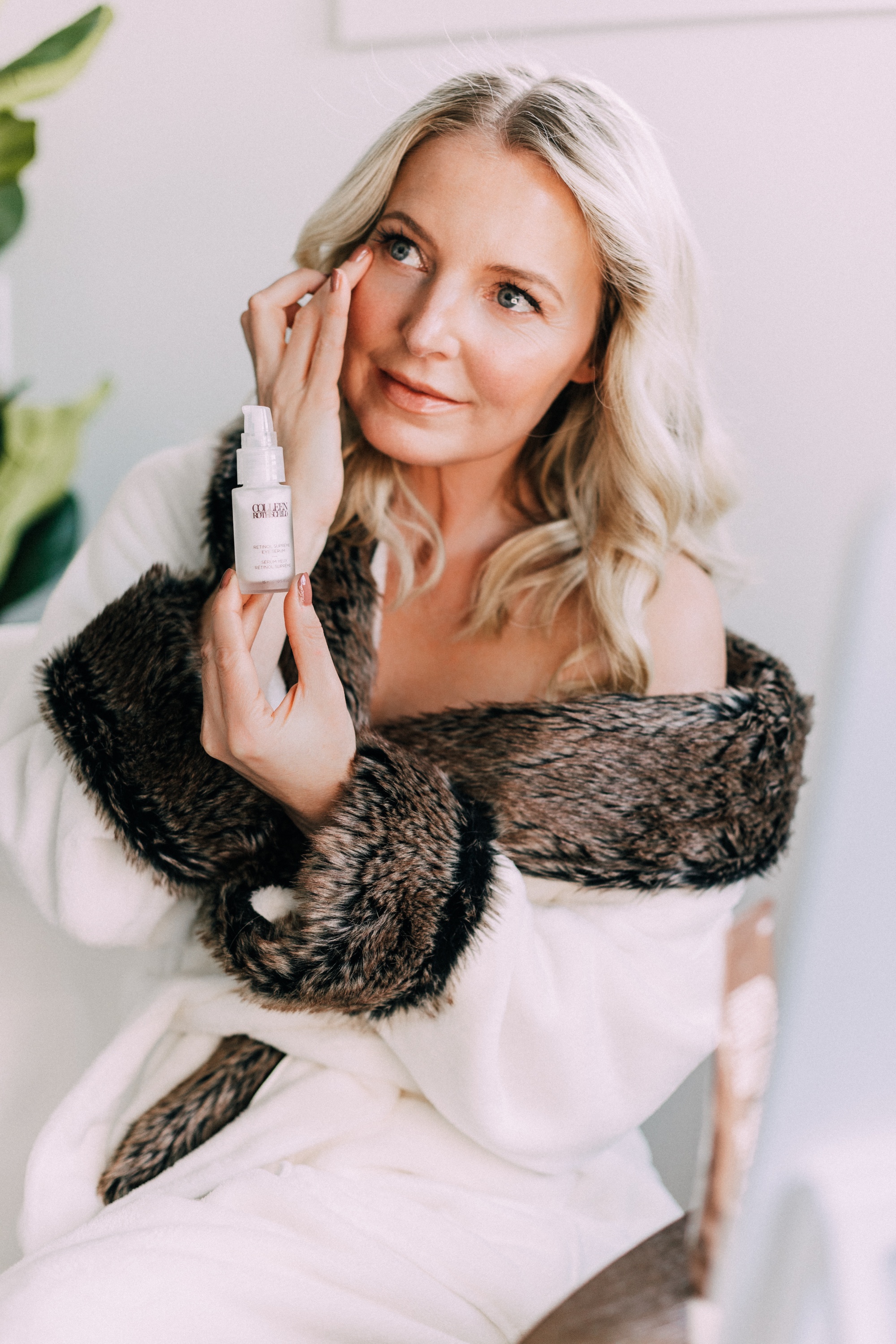 Hydrating skincare products for mature skin by Colleen Rothschild on beauty blogger over 40 Erin Busbee of busbeestyle.com