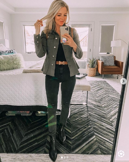 February Top Instagram Posts, Fashion blogger Erin Busbee of BusbeeStyle.com sharing her top Instagram posts include a post on my travel outfit of the day!