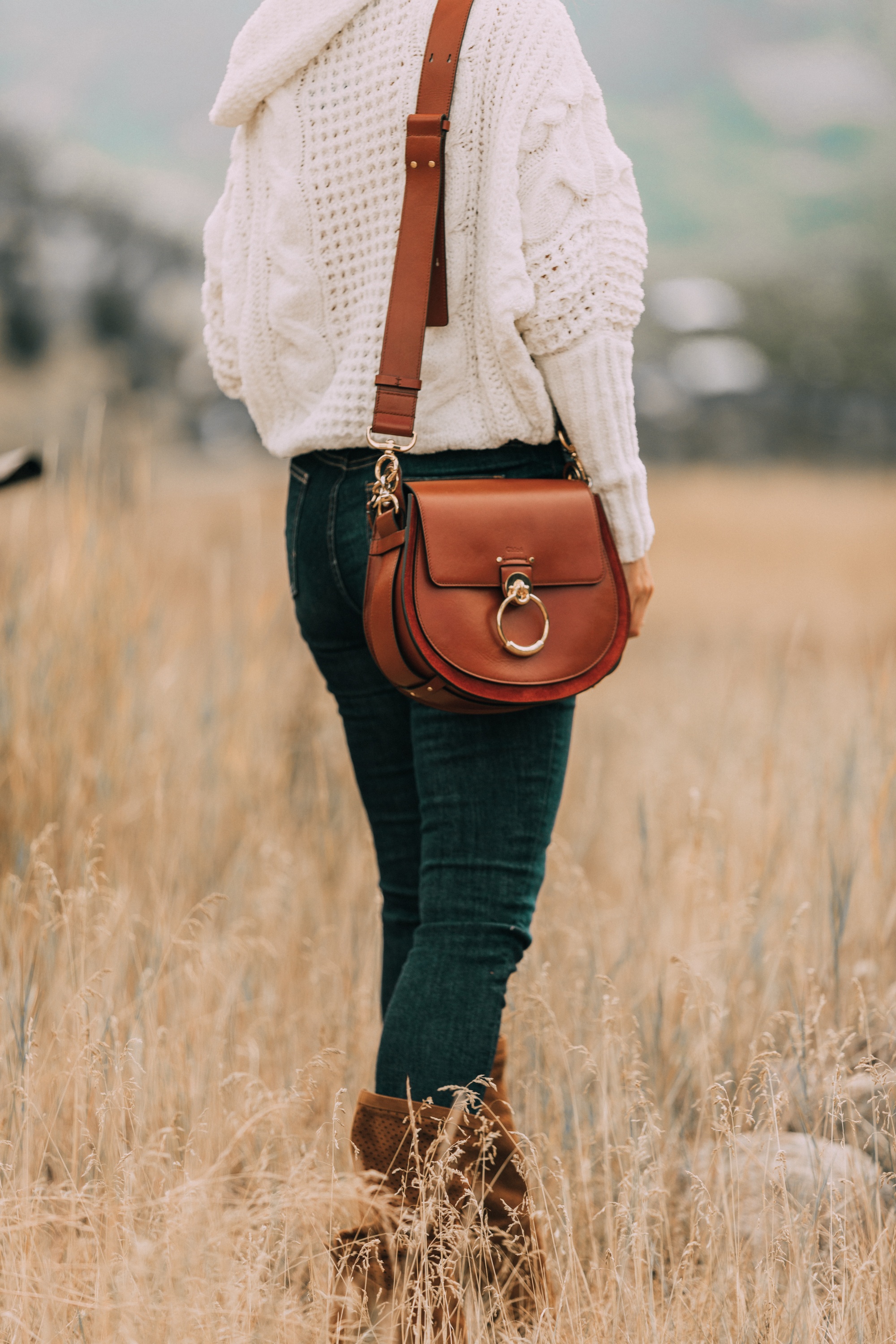Handbags on sale at Nordstrom featuring Chloe handbag on Fashion Blogger over 40 Erin Busbee of Telluride Colorado, where to shop for discounted designer handbags