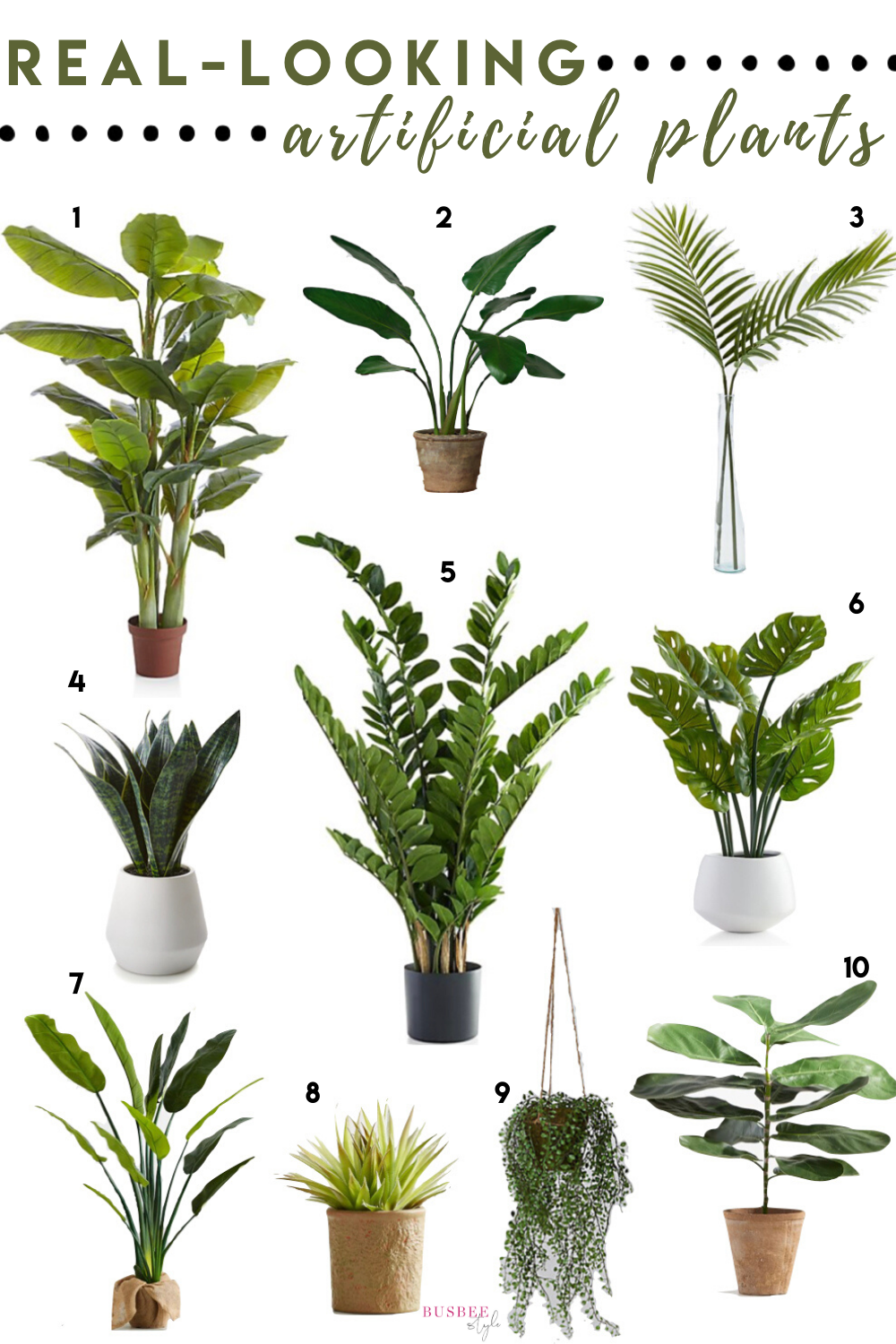 How To Find The Most Real Looking Artificial Plants | Faux Indoor Plants