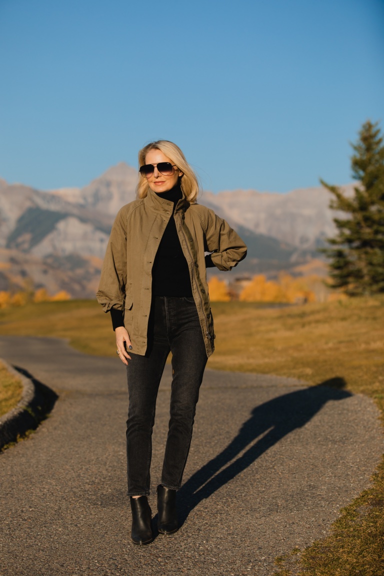 Simple Ways to Style a Cargo Jacket for Women Over 40