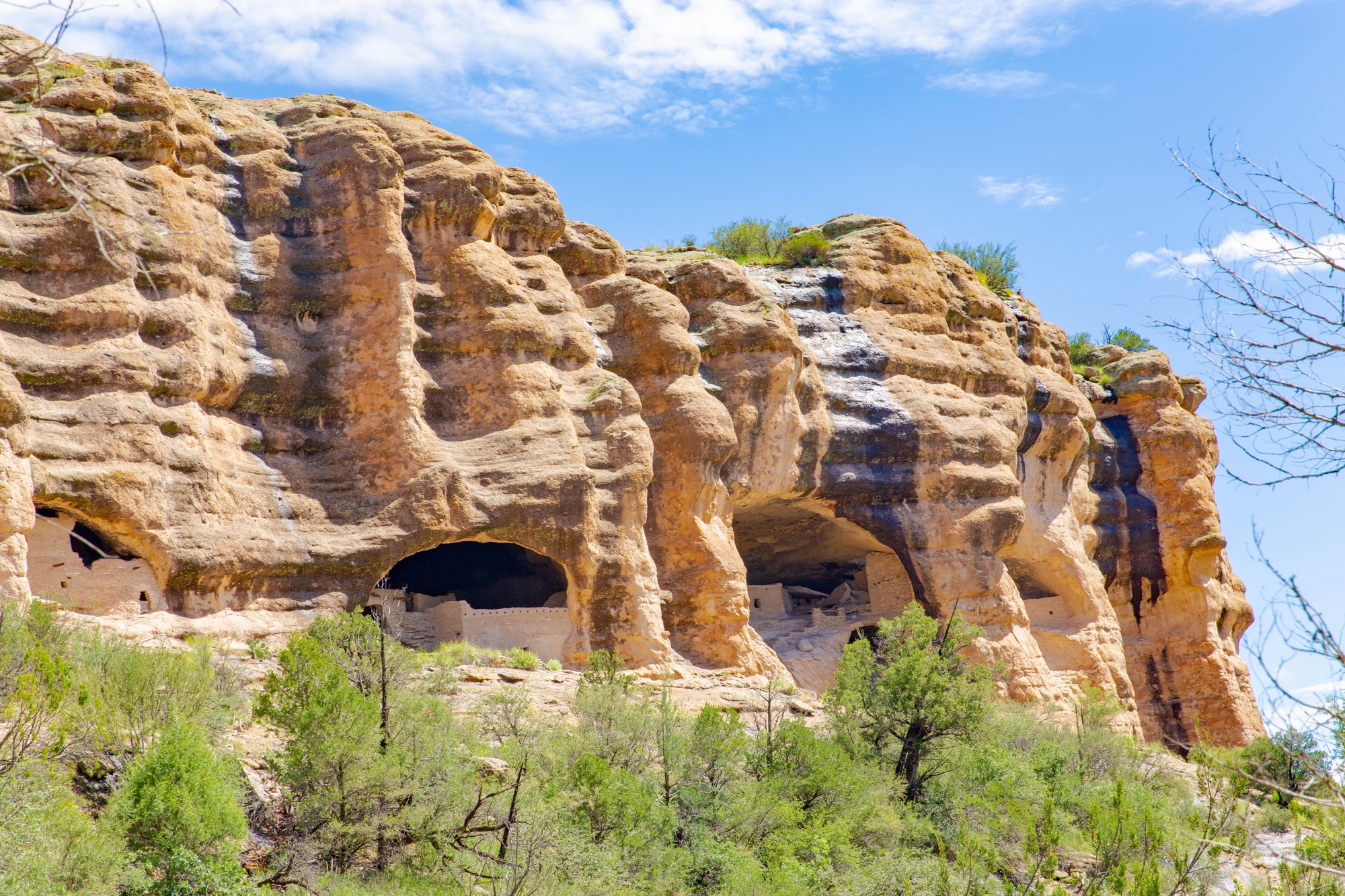 Best remote destinations, preserved cave dwellings of Gila Cliff Dwellings National Monument New Mexico