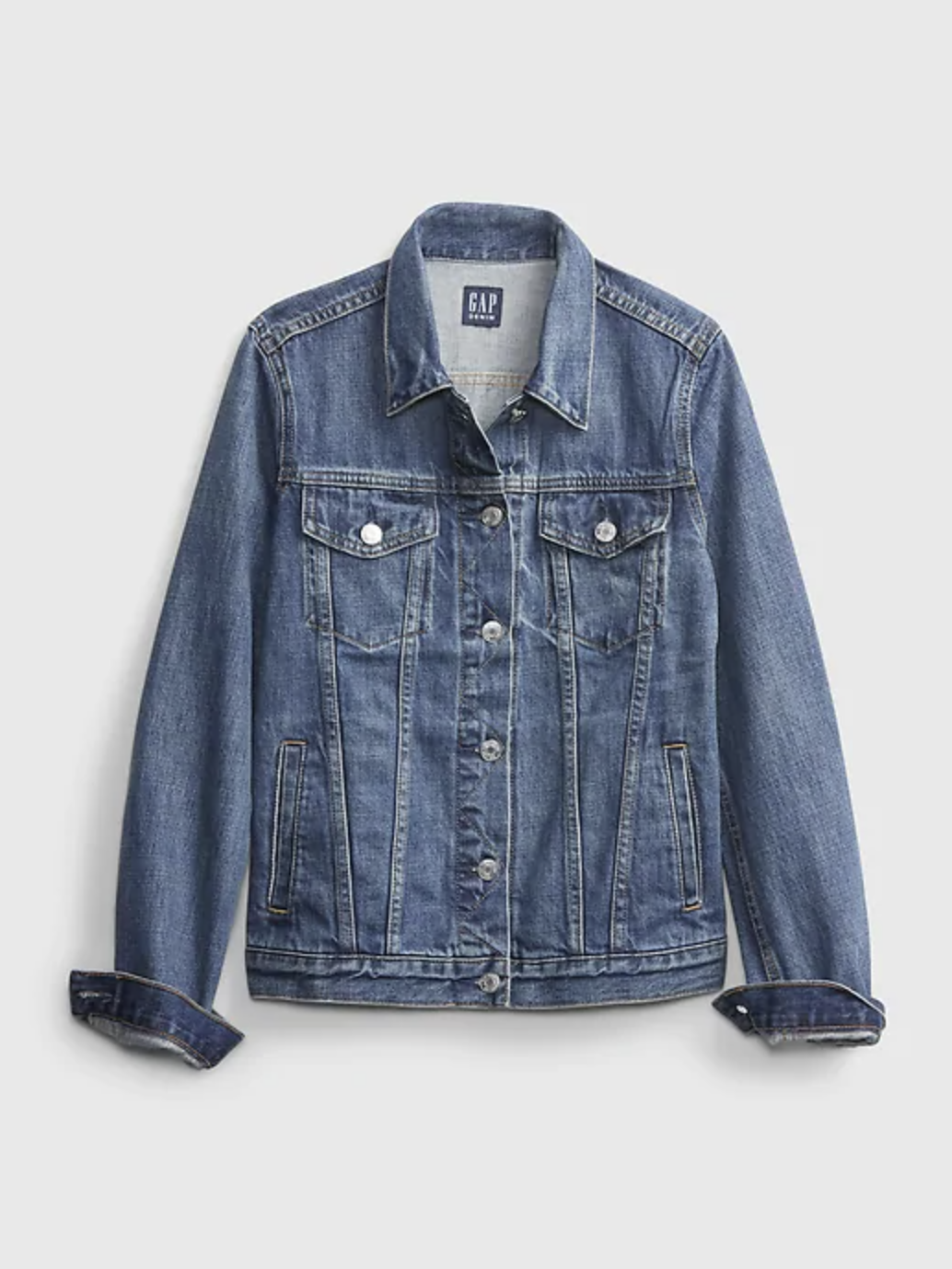 Gap Icon Denim Jacket - Busbee - Fashion Over 40