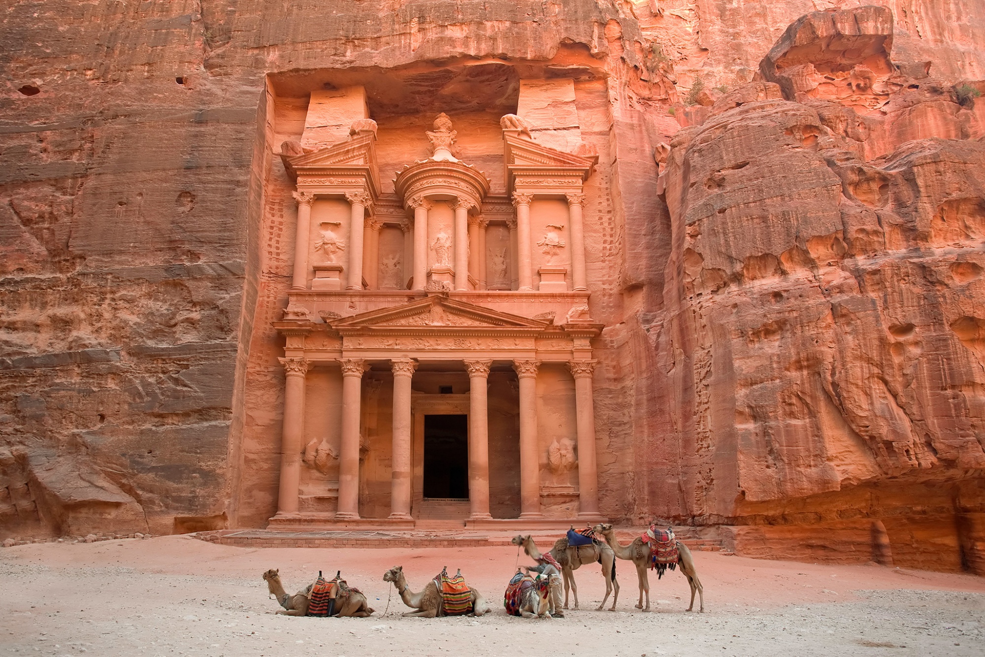 awesome movie locations, Indiana Jones, Petra Archaeological Park, Al Khazneh, Jordan