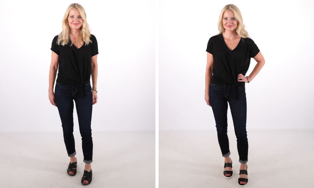 How to look younger, don't look frumpy, erin busbee, frumpy shoes