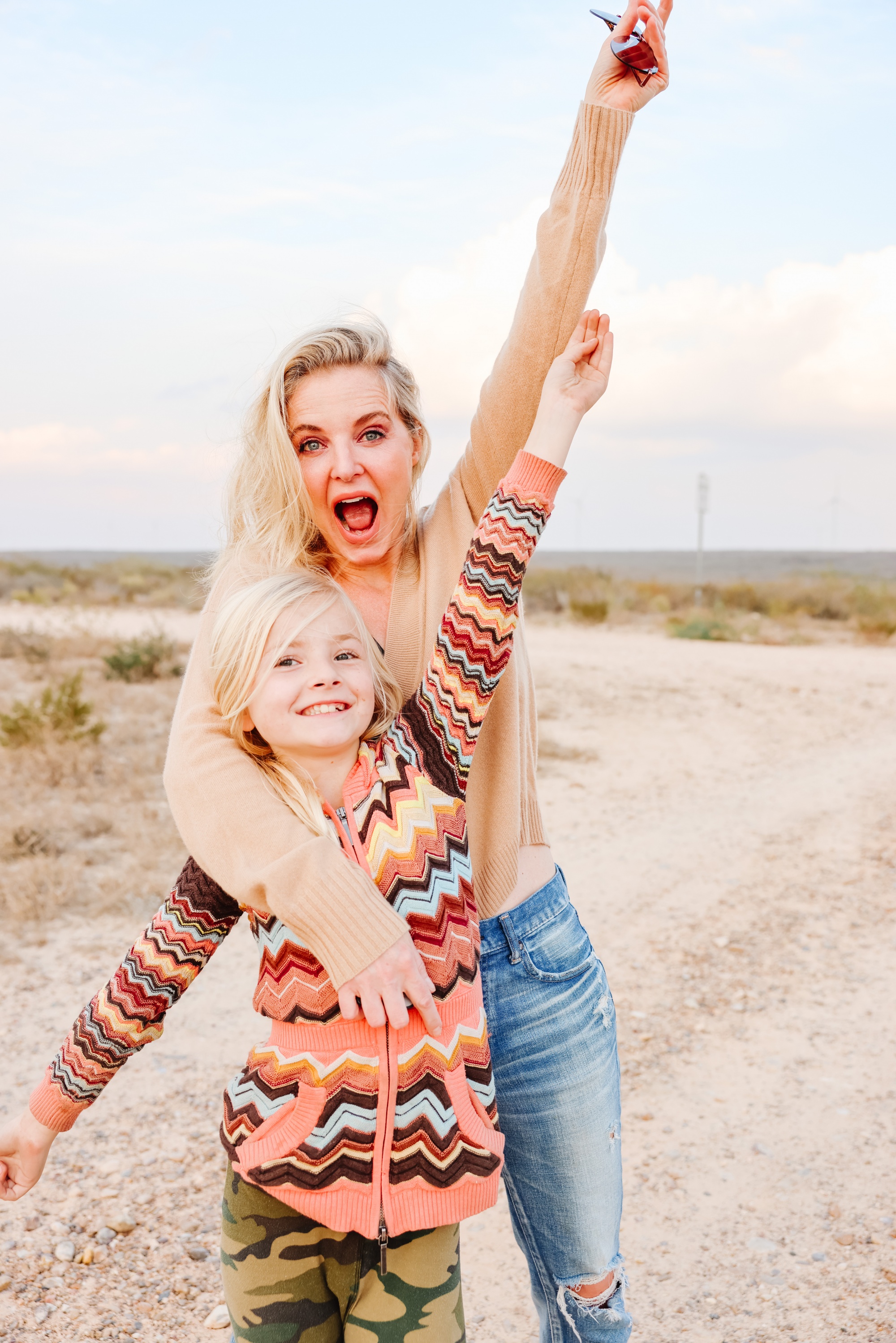 Mother's Day gift ideas 2021 featuring mother and daughter with blonde hair