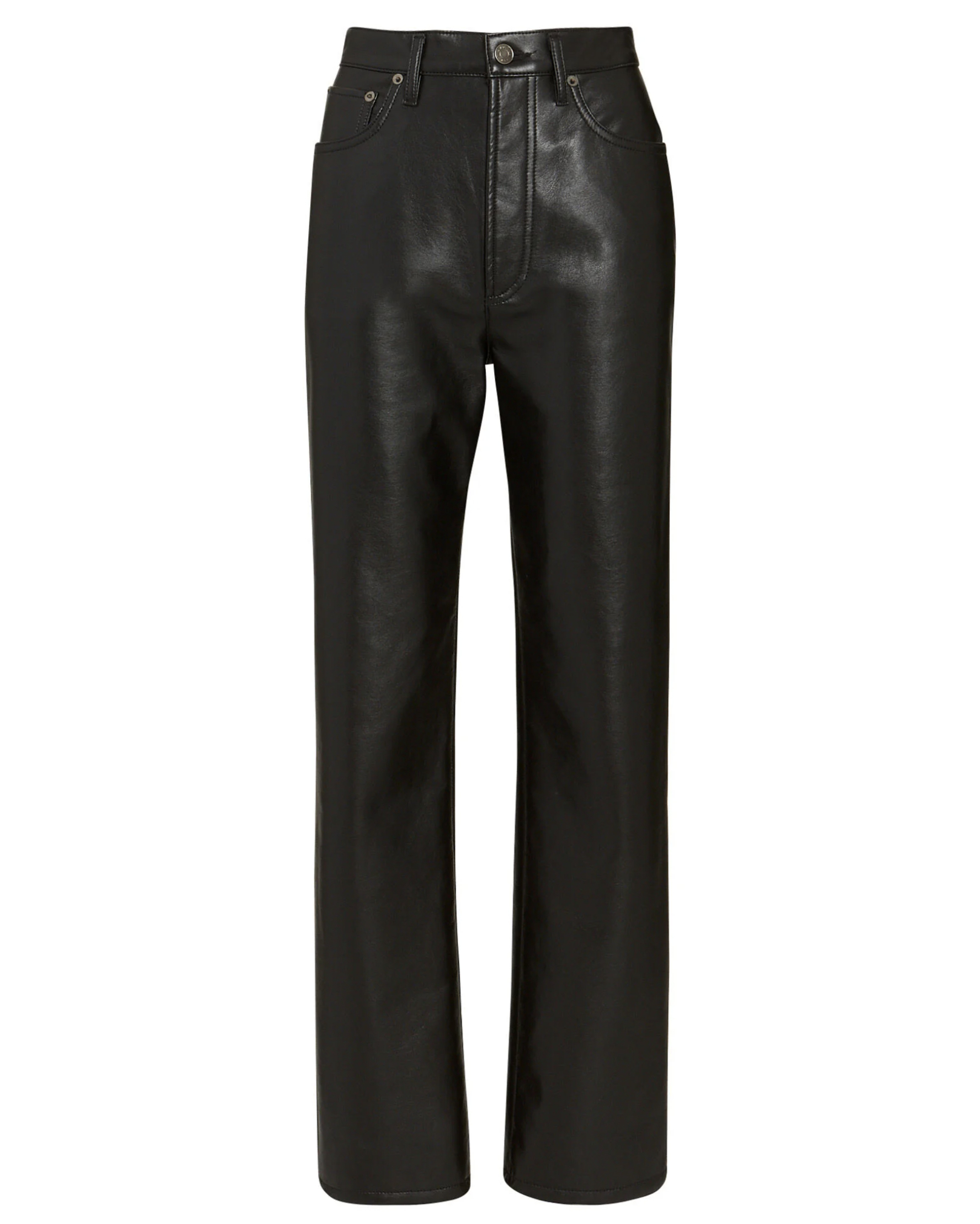 Agolde Leather Pants - Busbee - Fashion Over 40