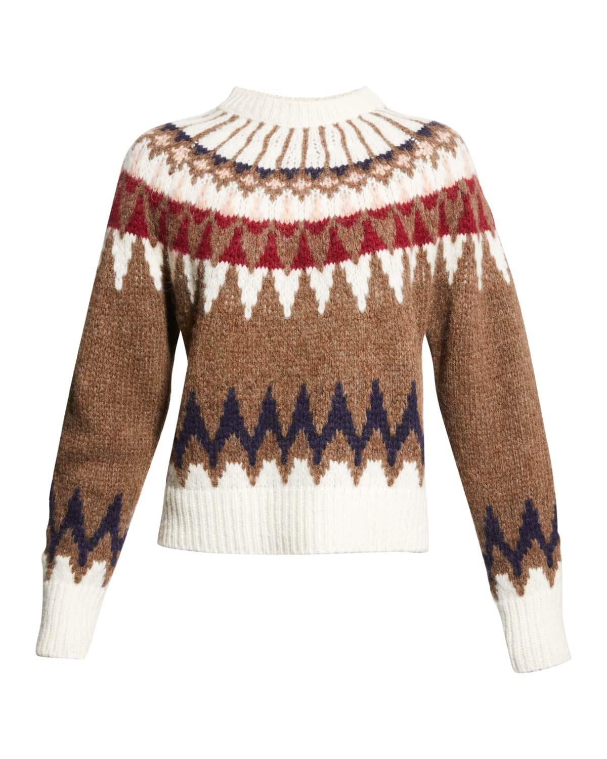 Frame Fair Isle Sweater - Busbee - Fashion Over 40