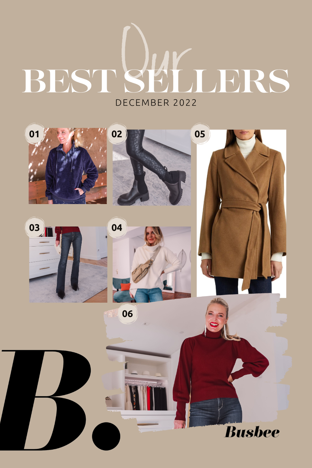 December Best Sellers, popular products for December, December favorites, erin busbee, busbee style, fashion over 40, telluride CO