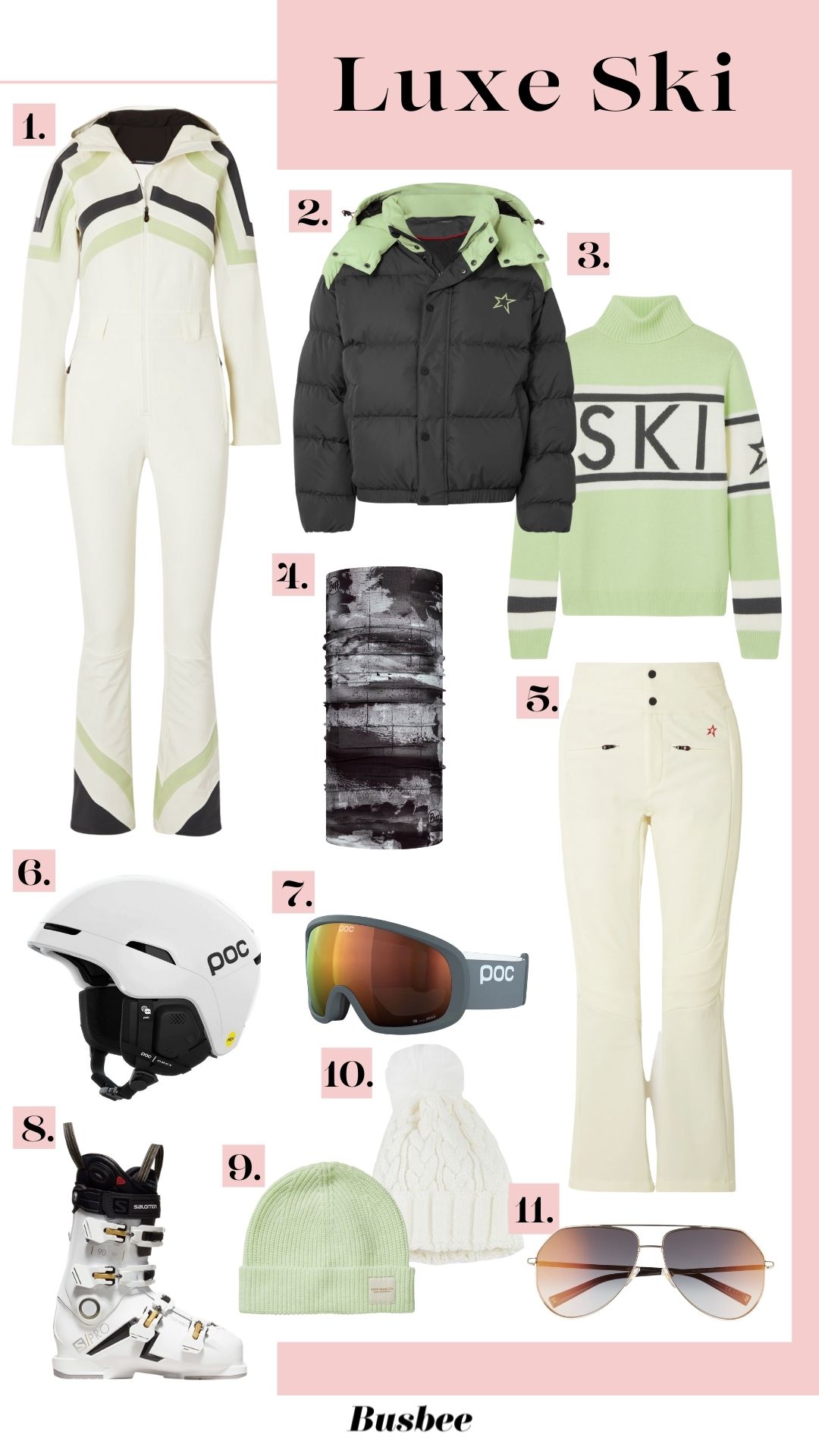 luxury ski clothing, how to look luxe on the slopes, how to dress for skiiing, luxury ski gear, chic ski clothing, chic ski gear, skiing outfit, perfect moment, skiing tips, erin busbee, telluride, colorado