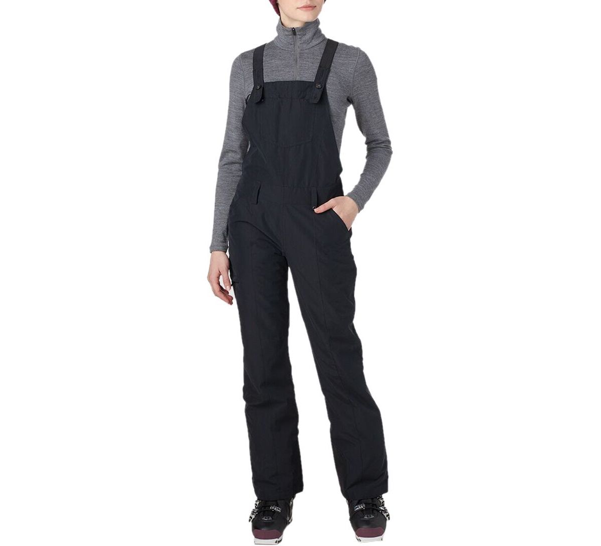 Obermeyer Black Overall Pants - Busbee - Fashion Over 40