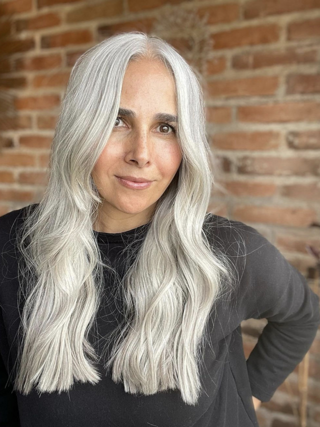 Why These Social Media Influencers Over 40 Decided to Go Gray Story