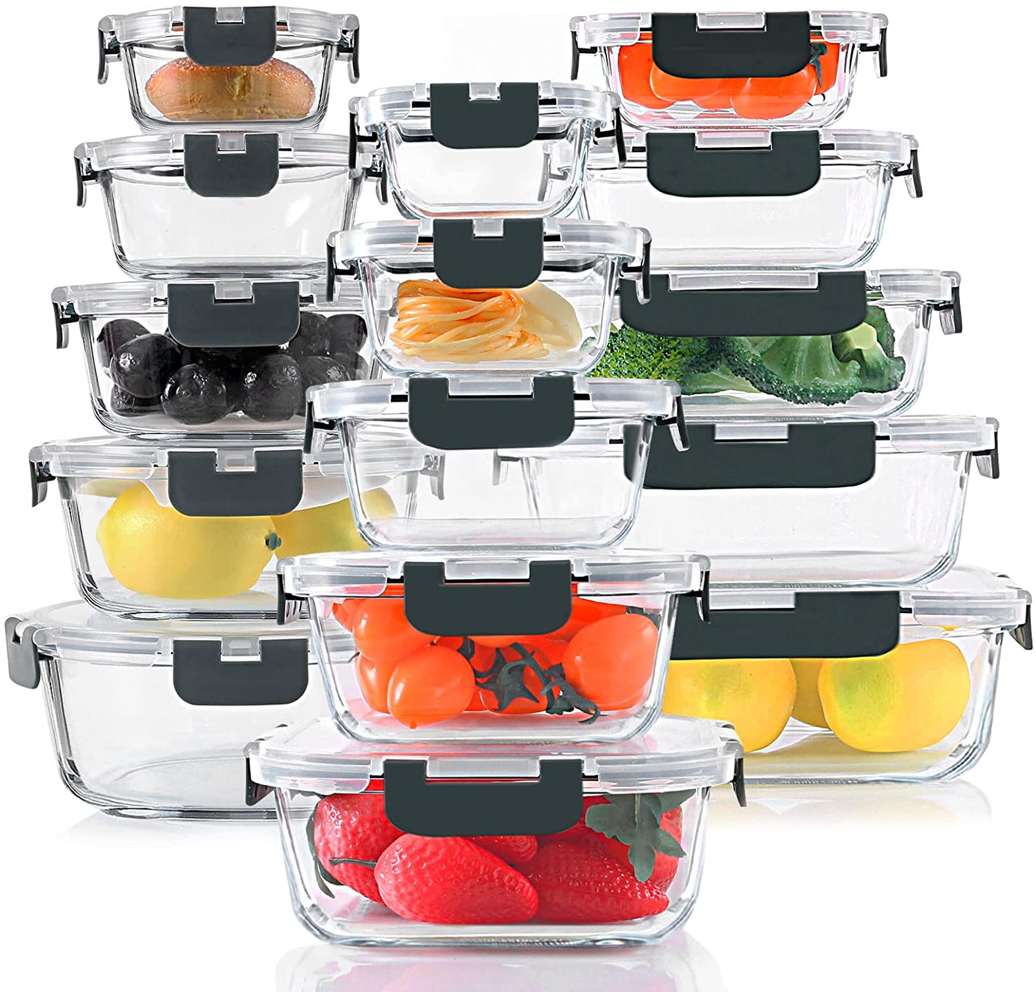 Glass Food Storage Set Busbee Fashion Over 40   Glass Food Storage Set 