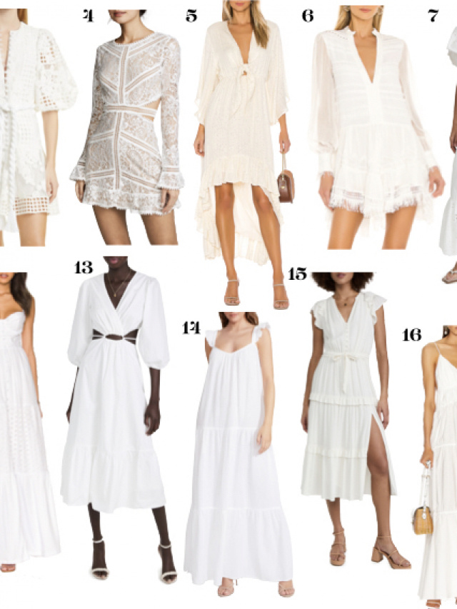 White Dresses You Need In Your Wardrobe For The Summer Story