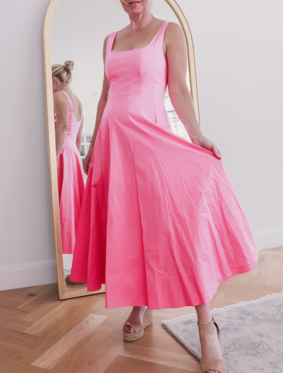 pink Staud Dress