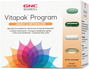 GNC women's vitapak program - energy & metabolism