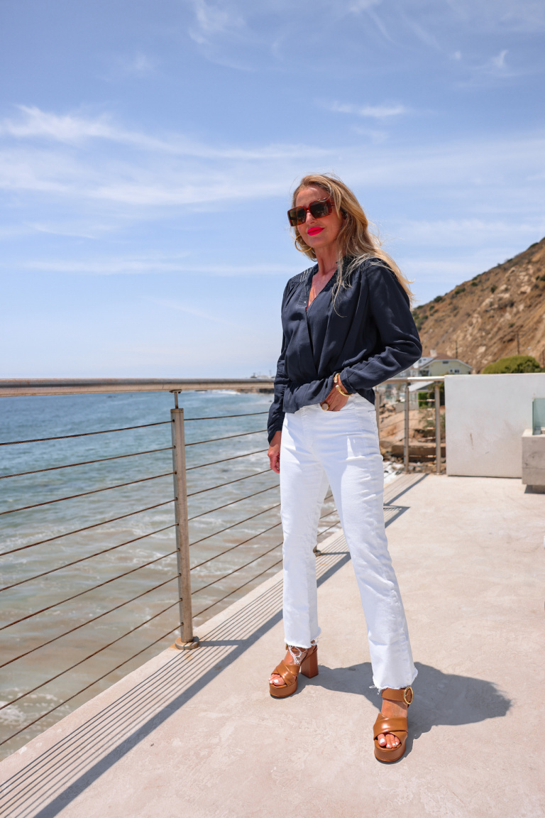 How to Wear White Jeans Over 40 | Best White Jeans for Women 40 & Up!