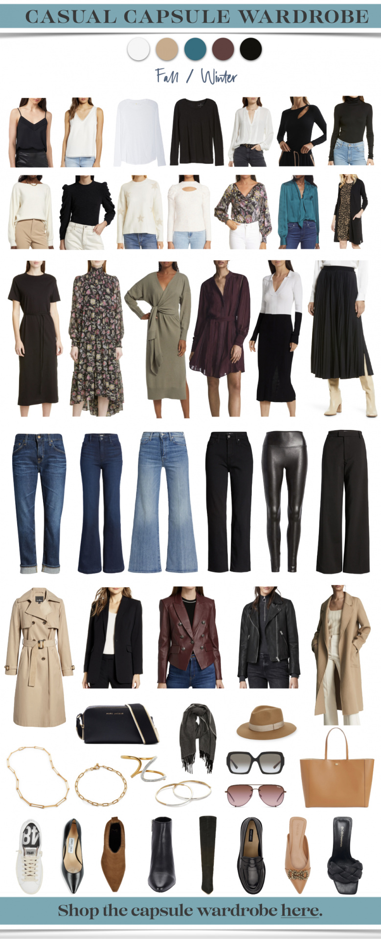 capsule wardrobe, fall wardrobe basics, winter wardrobe basics, must have wardrobe basics, erin busbee, what to buy for fall, fall outfits, winter outfits, wardrobe basics, fall capsule wardrobe