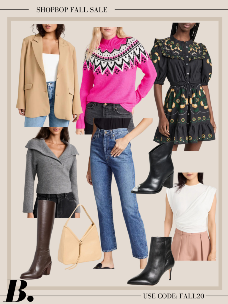 Shopbop Fall Sale Alert! These 20+ New Fall Arrivals are Already on SALE!