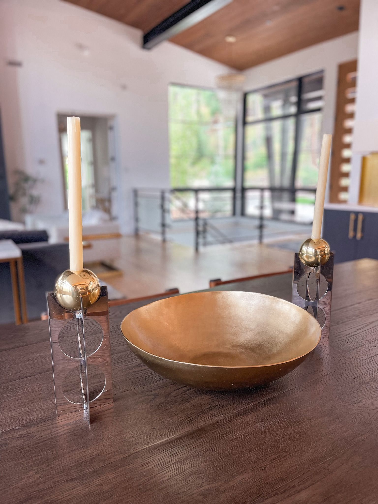 organic metal bowl Decorative Home Accessories