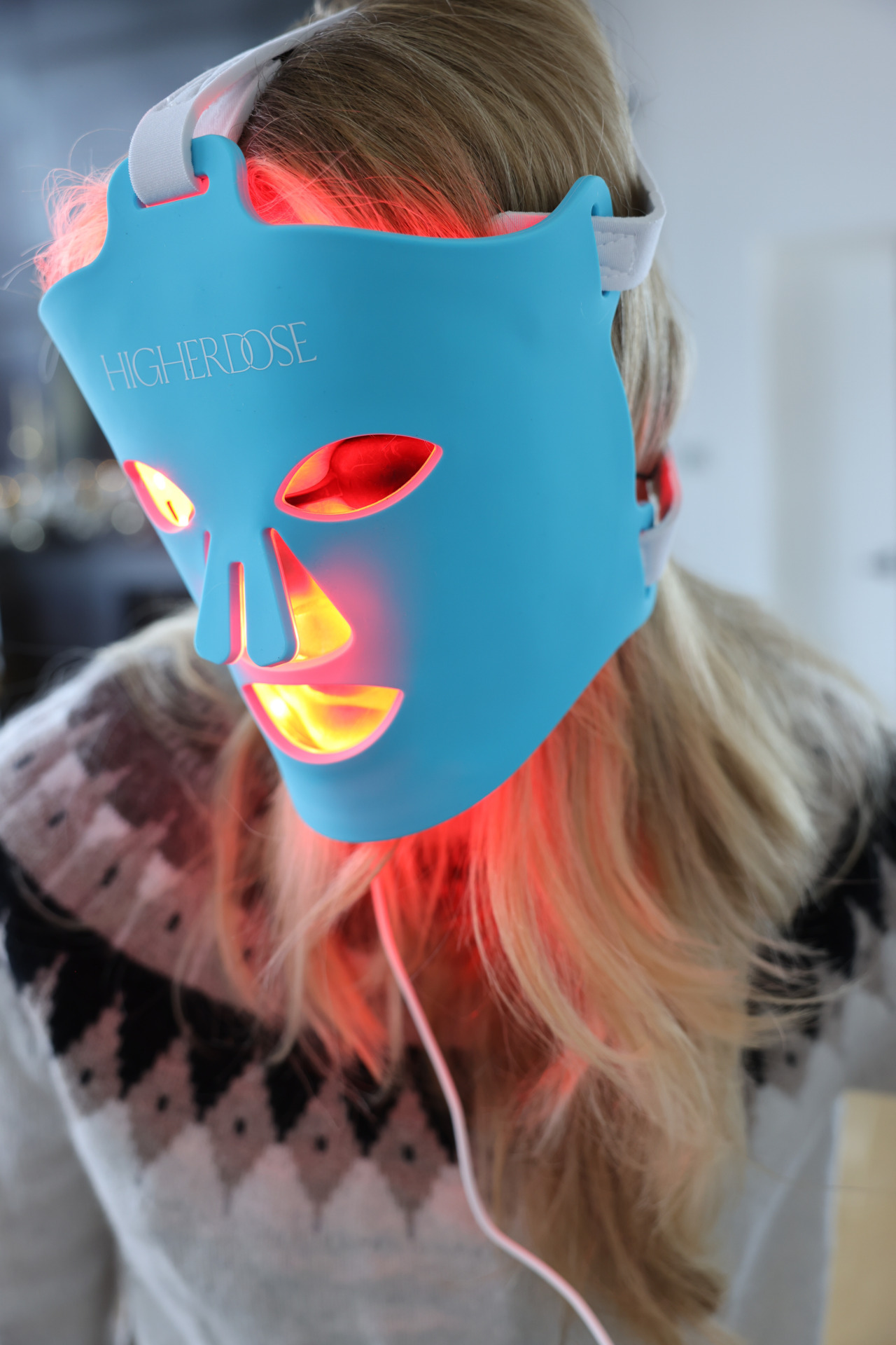 Higherdose red light face mask
