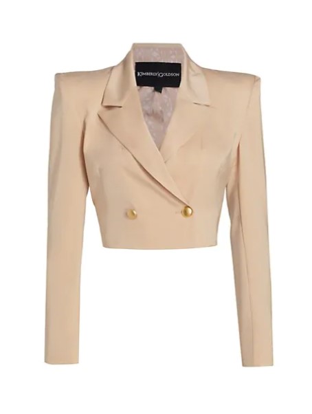 Kimberly Goldson Emily Cropped Jacket - Busbee - Fashion Over 40