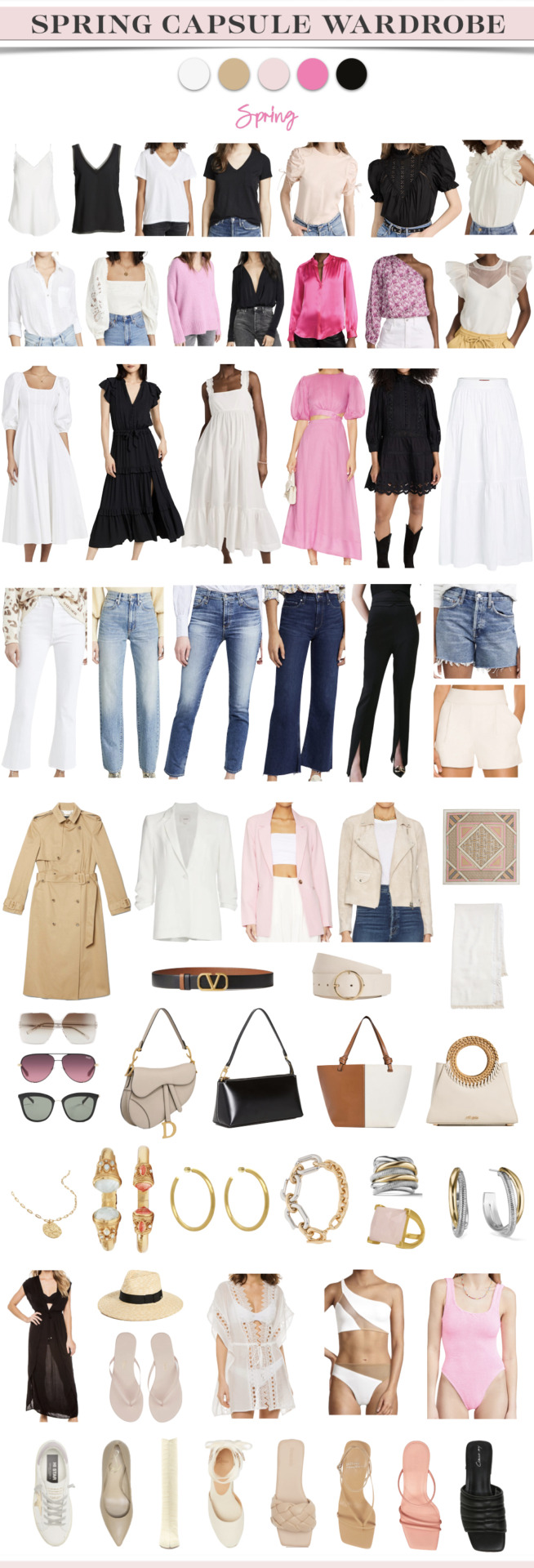 spring capsule wardrobe, spring capsule wardrobe 2023, spring wardrobe essentials, how to build a spring capsule wardrobe, winter to spring capsule wardrobe, spring capsule wardrobe checklist, spring capsule wardrobe outfits