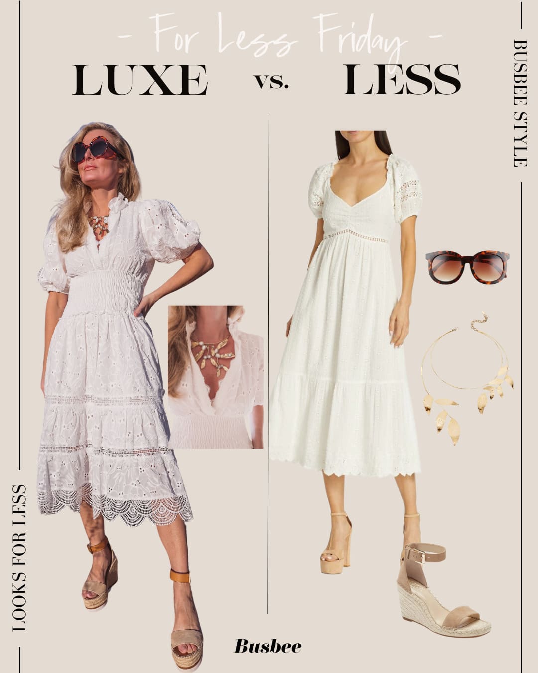 White Midi Dress | Waimari Torrente dress for less