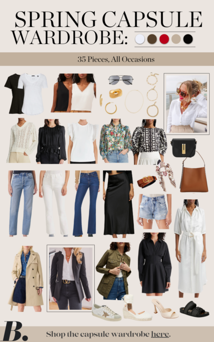 Be Super Stylish With This Gorgeous Spring Capsule Wardrobe!