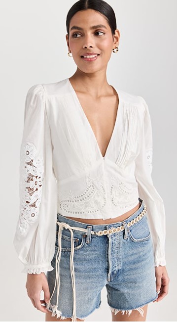 13 Cute White Tops For Spring & Summer | Busbee Style