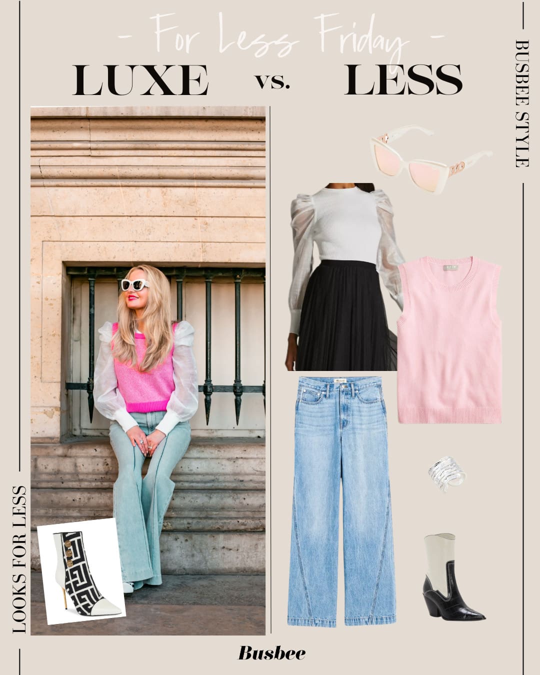 Parisian Street-Chic Outfit For Less