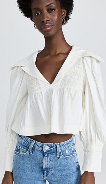 13 Cute White Tops For Spring & Summer | Busbee Style