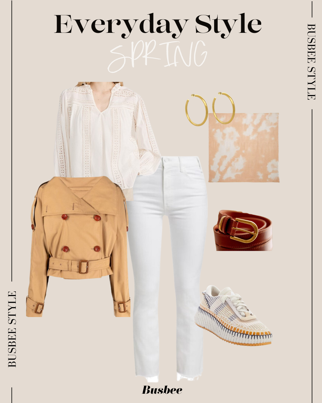 Cropped Trench & Jeans | Everyday Styles For Spring