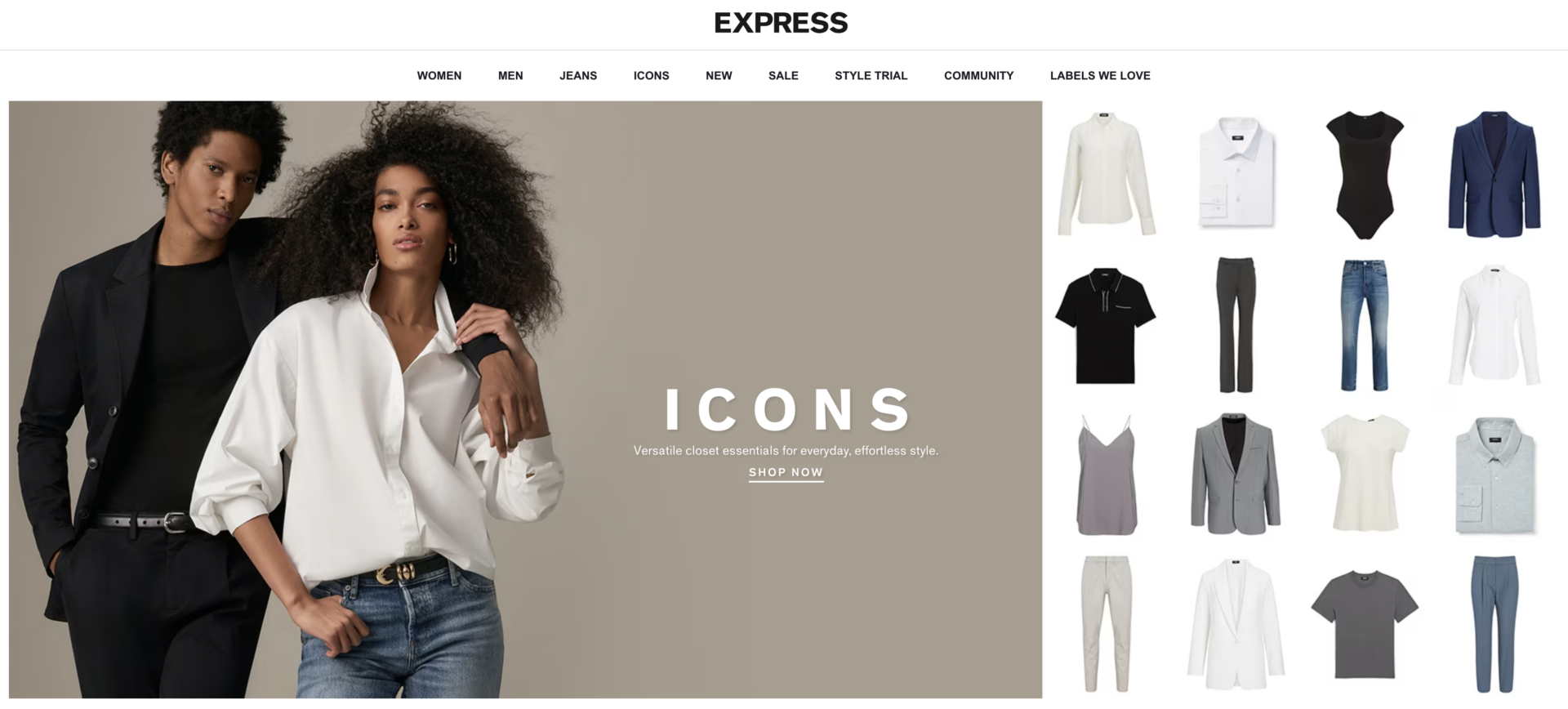 Express - Best Places To Shop Over 40