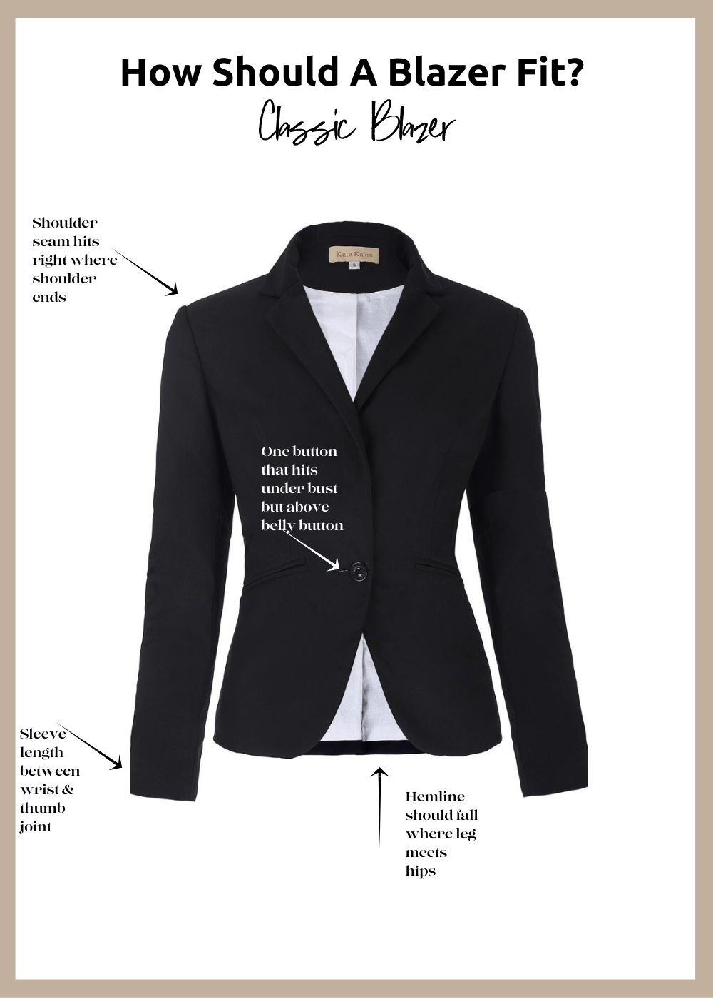 How Should A Blazer Fit? Your Guide To The Perfect Blazer
