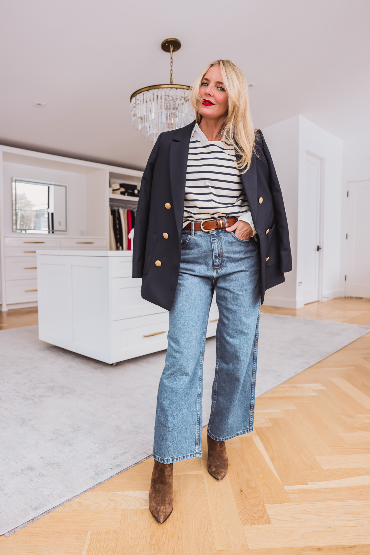 How to Style Jeans and Heels