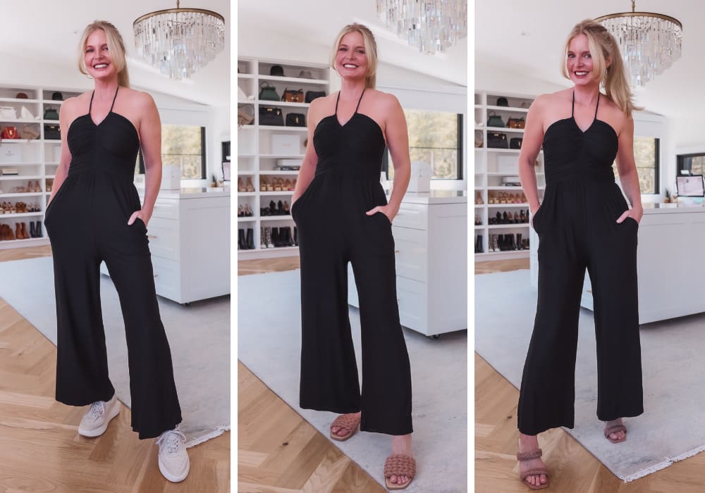 Black Jumpsuit travel looks