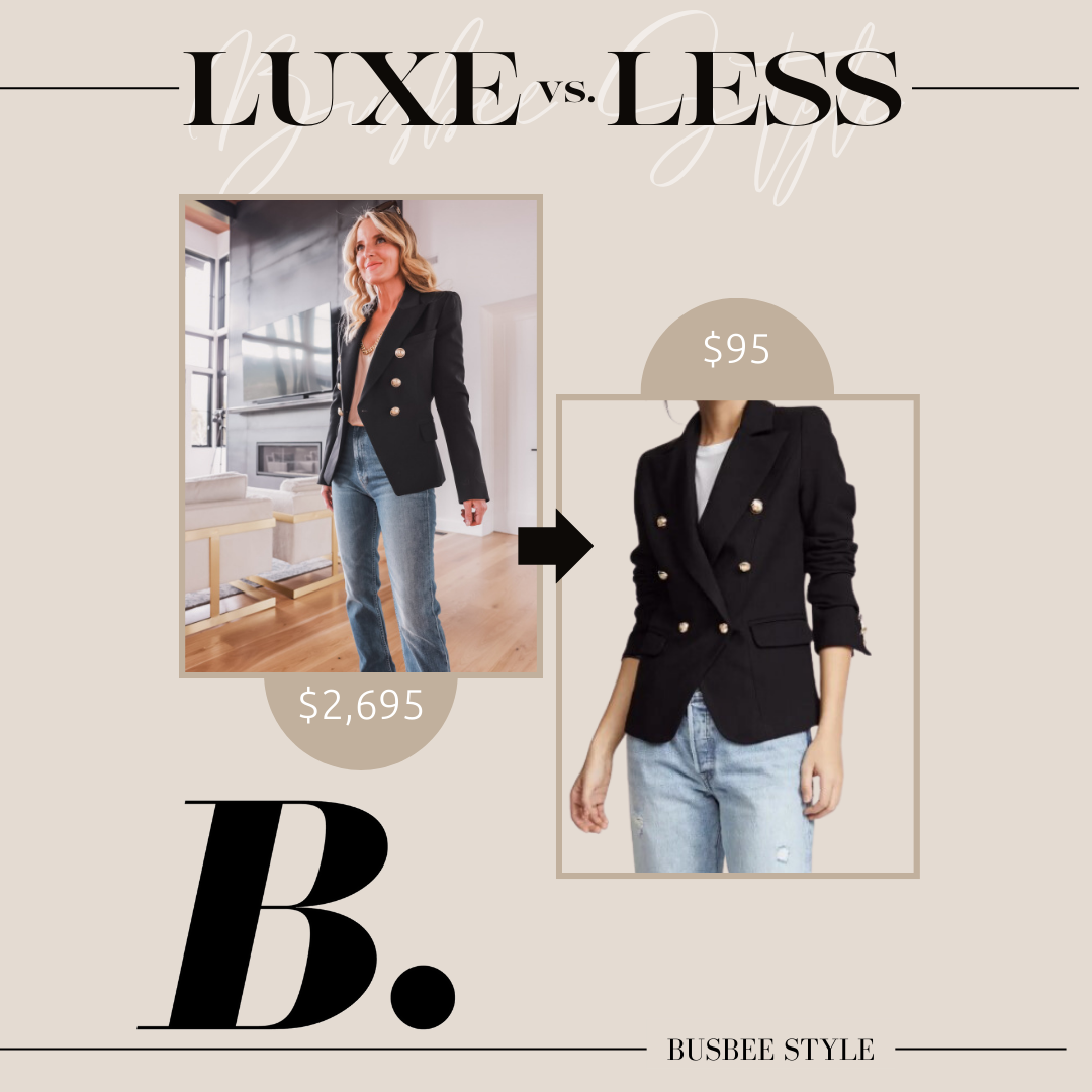 Balmain Blazer For Less | Designer Look For Less