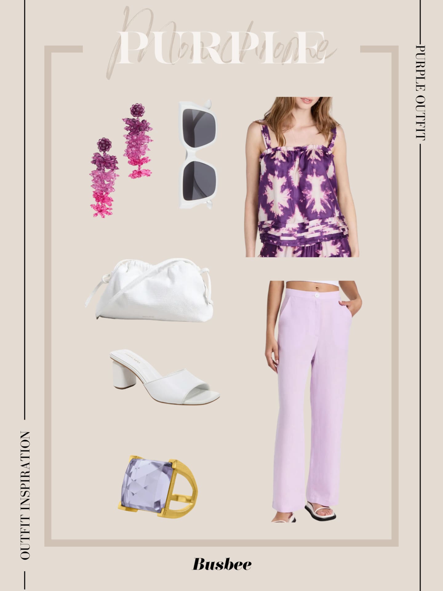 Purple Event Outfit Idea