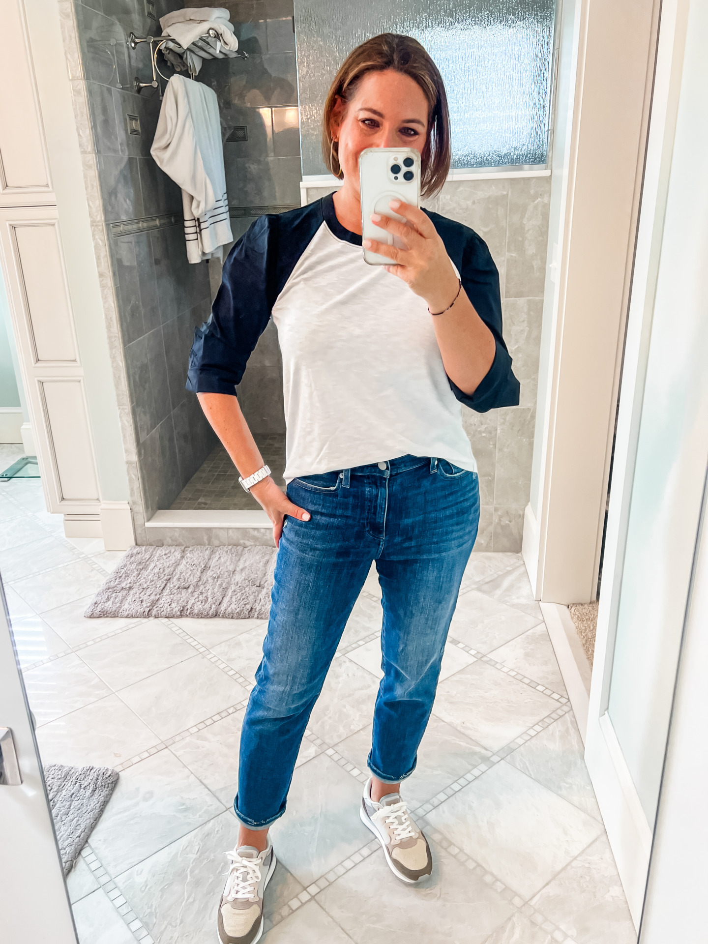 Sporty Top & Jeans | Nordstrom Anniversary Sale 2023 Outfits